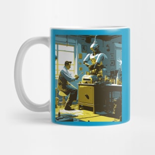 Retro Robotics Mug